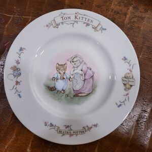 Beatrix Potter Tom Kitten Decorative Plate